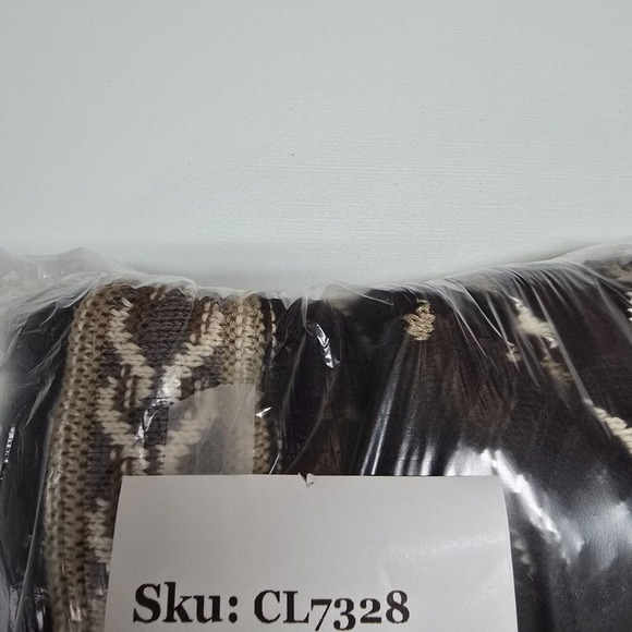 Geoffrey Beene Mens Cotton 3D Knit Sweater Size XL Grunge Retro Academia - Picture 12 of 12